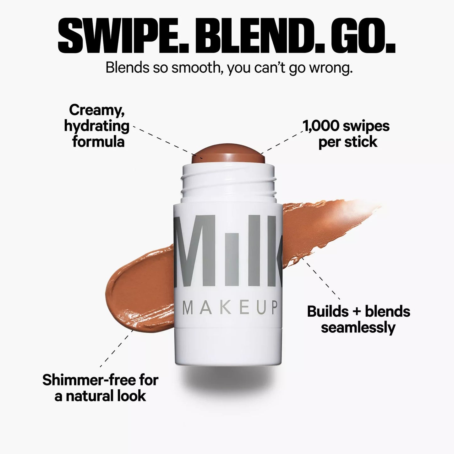 MILK MAKEUP - Matte bronzer stick 5.7g