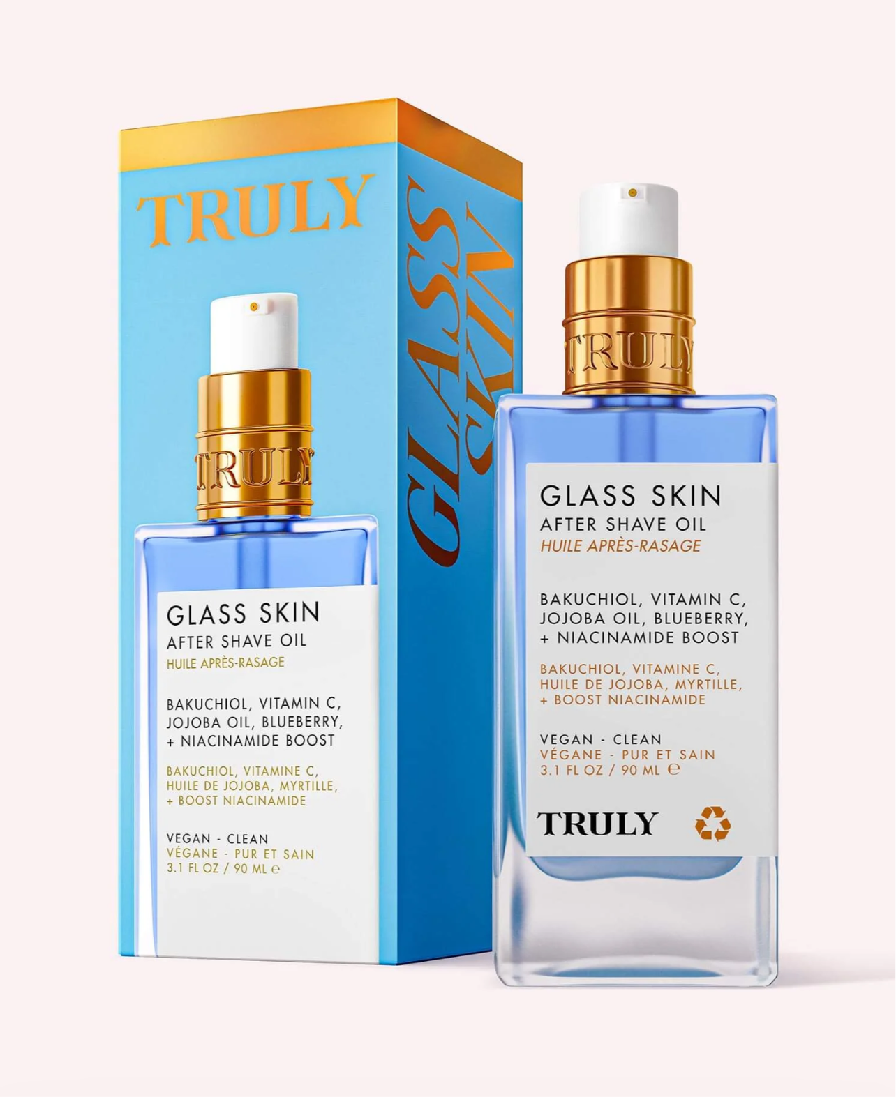 TRULY - Glass Skin - After Shave Oil (Aceite para después del afeitado) 90ml
