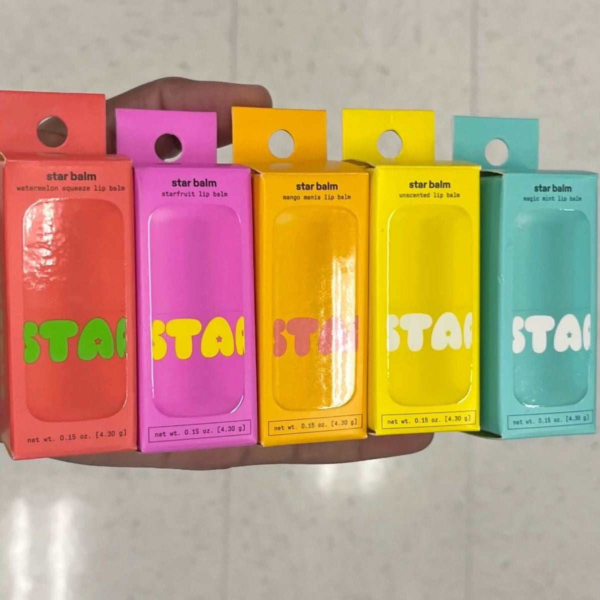 Starface Lip Balm Paquete 3pzas