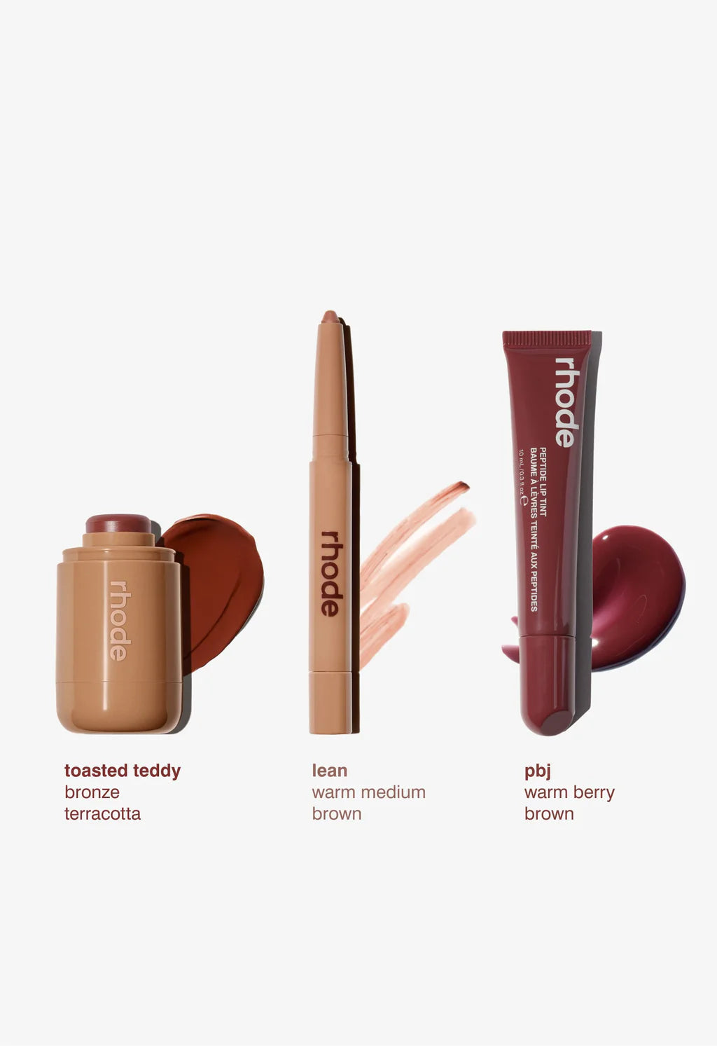 PRE-ORDER - Rhode The Edits 3pz (Blush + Lip tint + Lip liner)